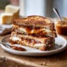 Apple Butter Brie Grilled Cheese