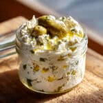 Feta and Green Olive Spread