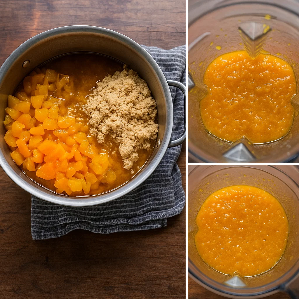 Blend the filling