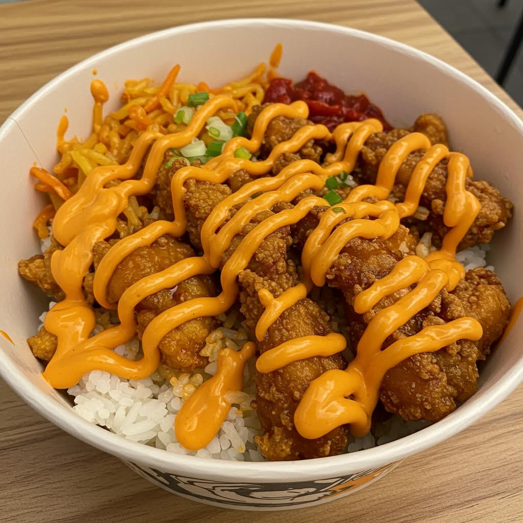 Easy Bang Bang Chicken Bowl 7 yupp generated image 398827