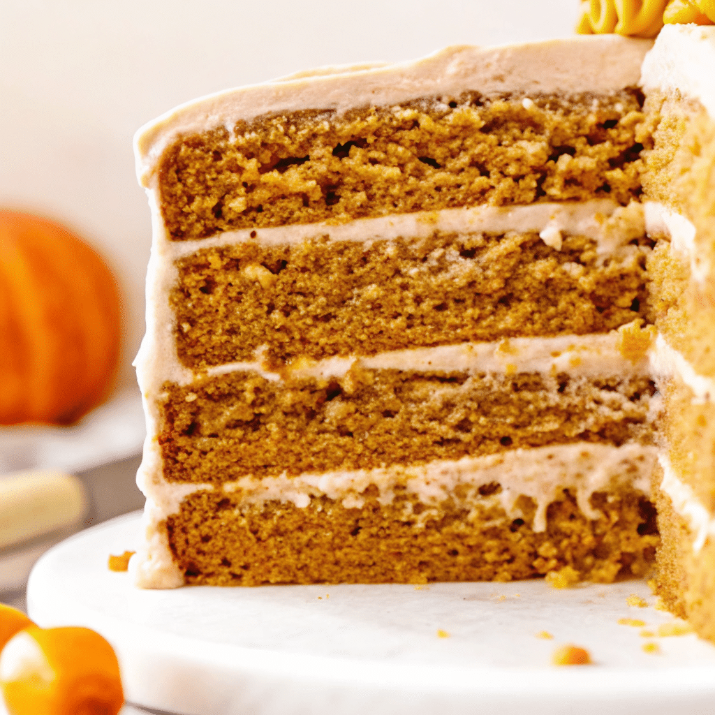 This one-bowl pumpkin cake with cinnamon cream cheese frosting is the perfect fall dessert – moist, flavorful, and incredibly easy to make