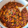 Butternut Squash Chili With Turkey or Beef is the perfect fall comfort food - naturally sweet, perfectly spiced, and incredibly satisfying!