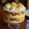Limoncello Tiramisu brings a bright citrus twist to the classic Italian dessert with layers of lemon-infused mascarpone cream and limoncello