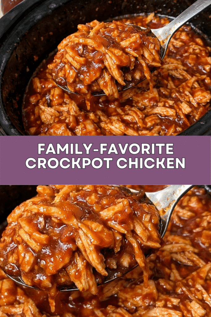 Sweet Baby Ray's Crockpot Chicken