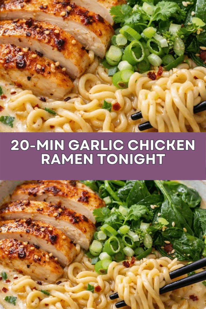Garlic Chicken Ramen