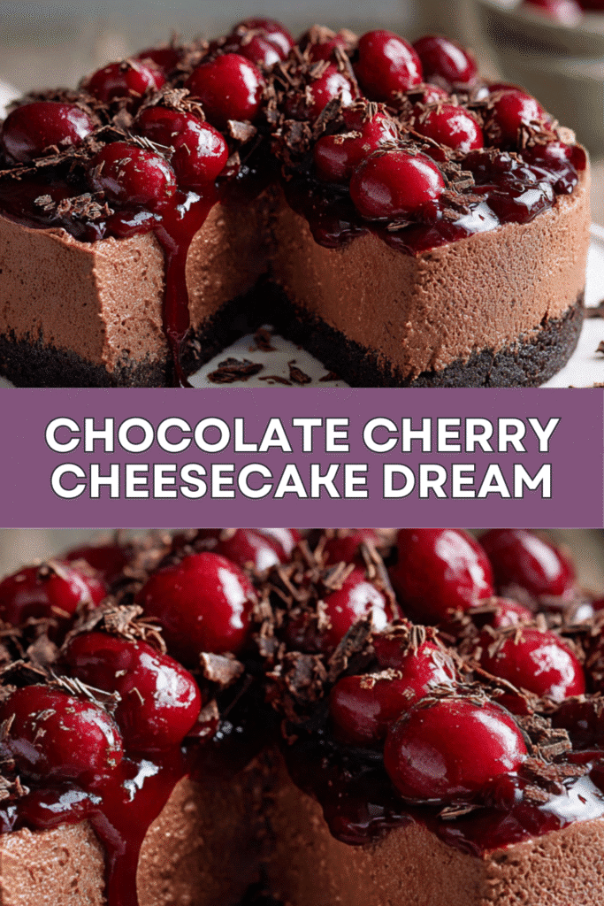 Black Forest Cheesecake