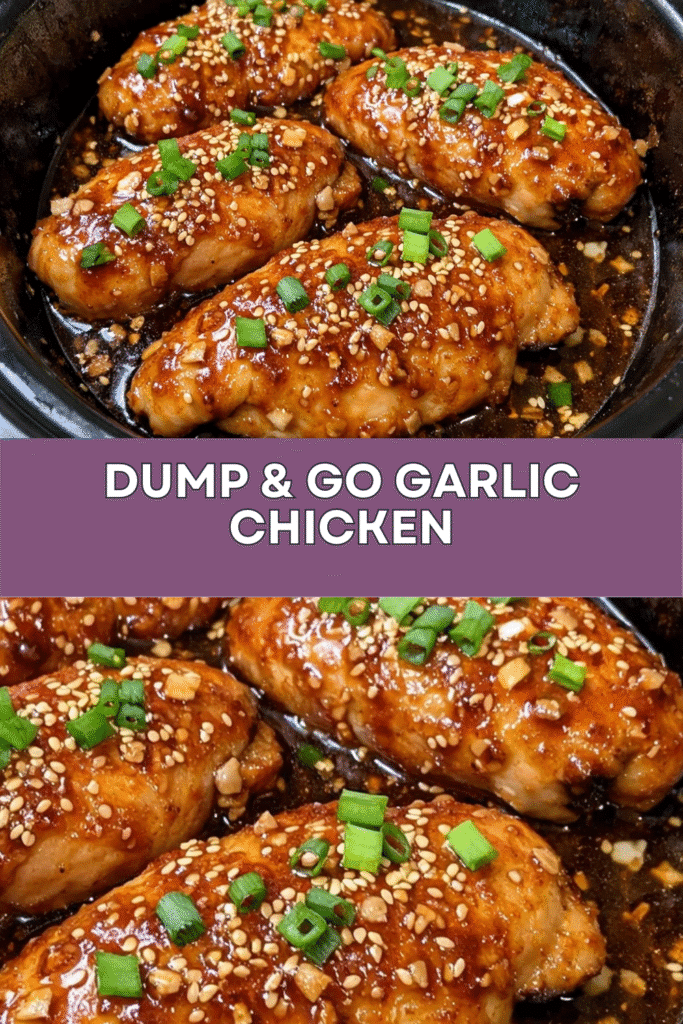 Slow Cooker Brown Sugar Garlic Chicken