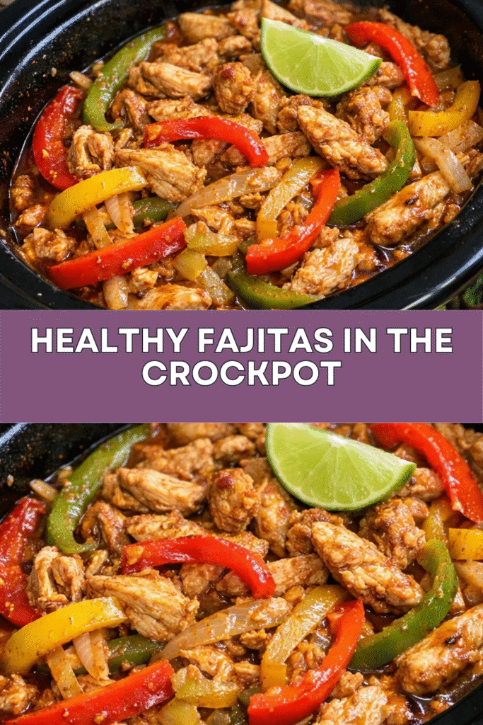 Crockpot Chicken Fajitas