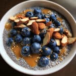 Blueberry Chia Pudding – A healthy, make-ahead breakfast that's creamy, naturally sweet, and bursting with fresh berry flavor.