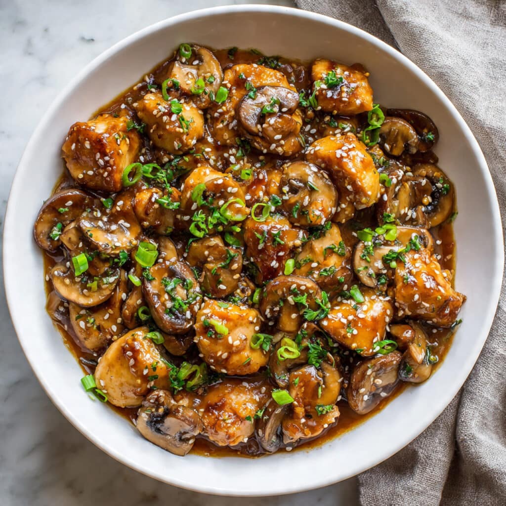 Panda Express Mushroom Chicken