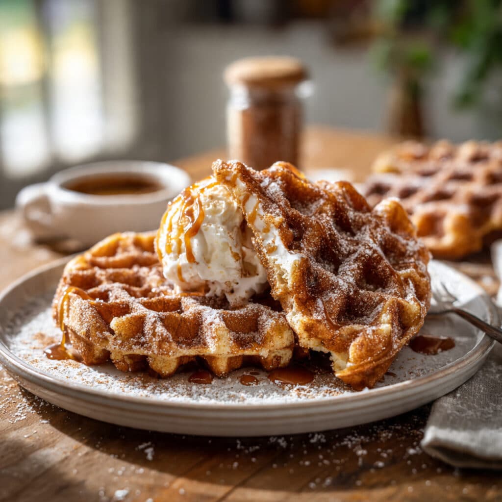 Churro Waffles