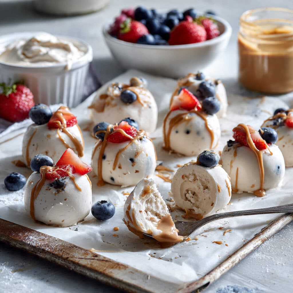 Frozen Greek Yogurt Bites