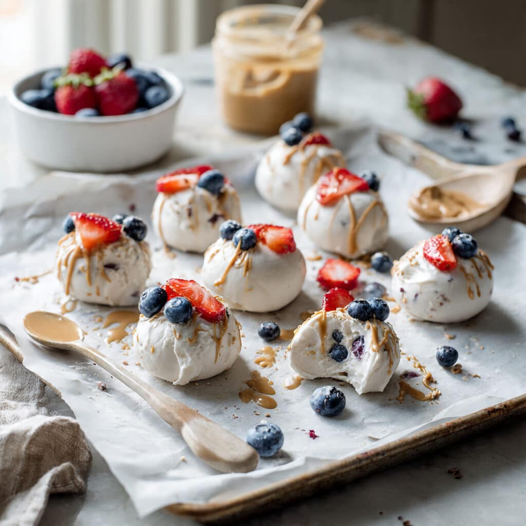 Frozen Greek Yogurt Bites