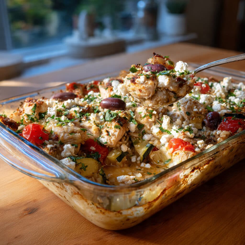 Greek Chicken Casserole
