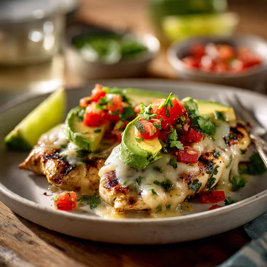 Grilled California Avocado Chicken