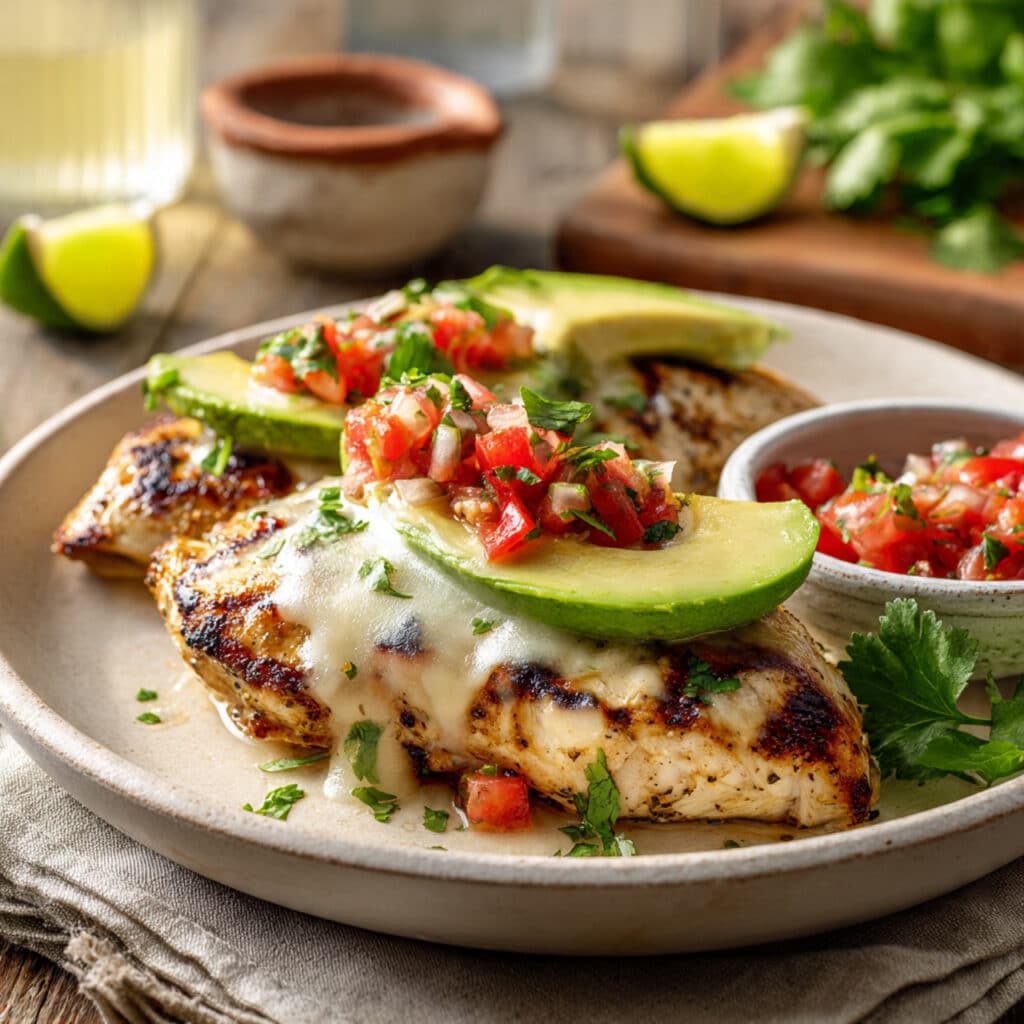 Grilled California Avocado Chicken