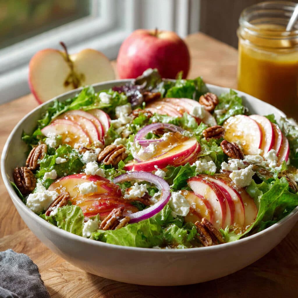 Honeycrisp Apple and Feta Salad