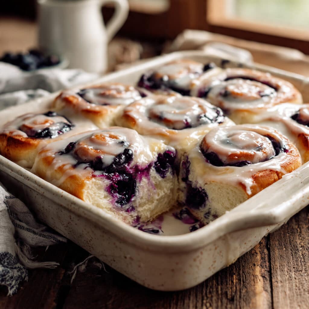 Lemon Blueberry Rolls