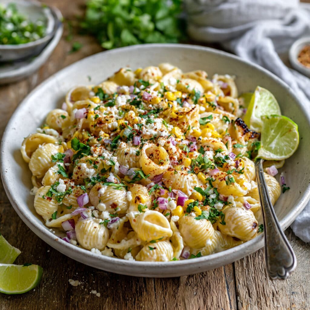 Mexican Street Corn Pasta Salad