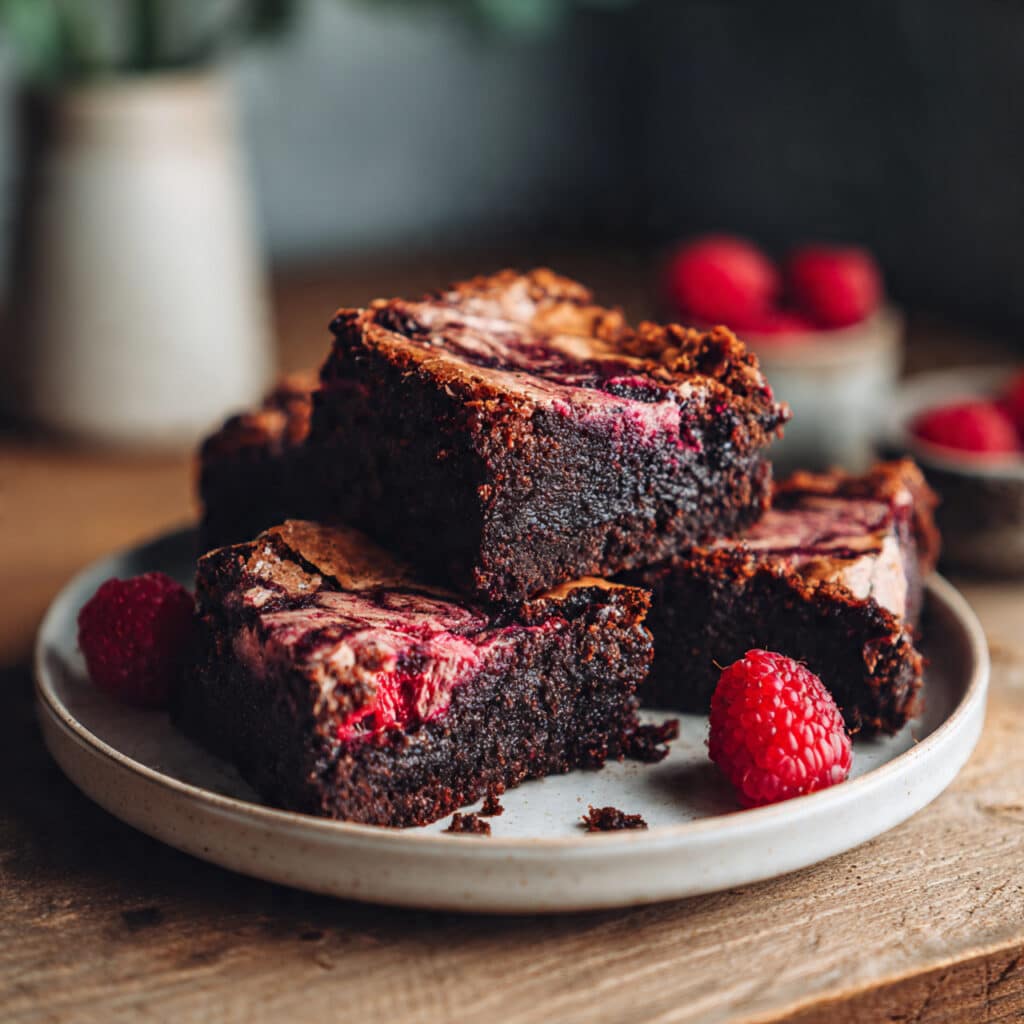 Raspberry Brownies