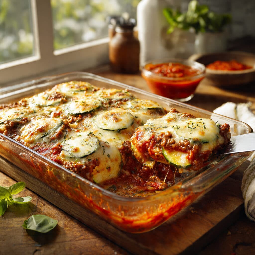 Zucchini Pizza Casserole