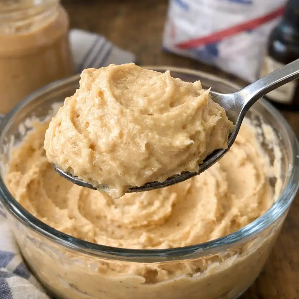 fluffy Peanut Butter Mousse Filling with just 5 ingredients. This no-bake recipe is perfect for cakes, cupcakes, pies, and layered desserts