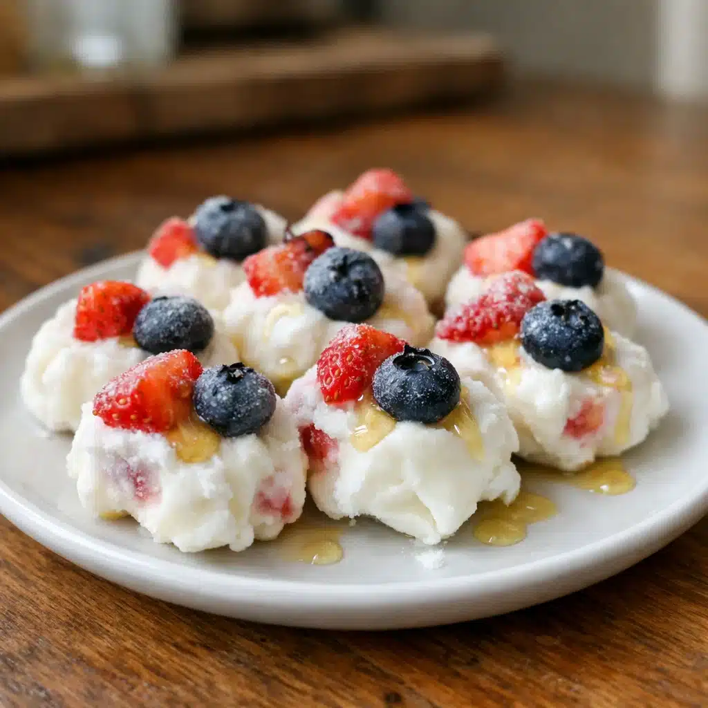 Frozen Greek Yogurt Bites
