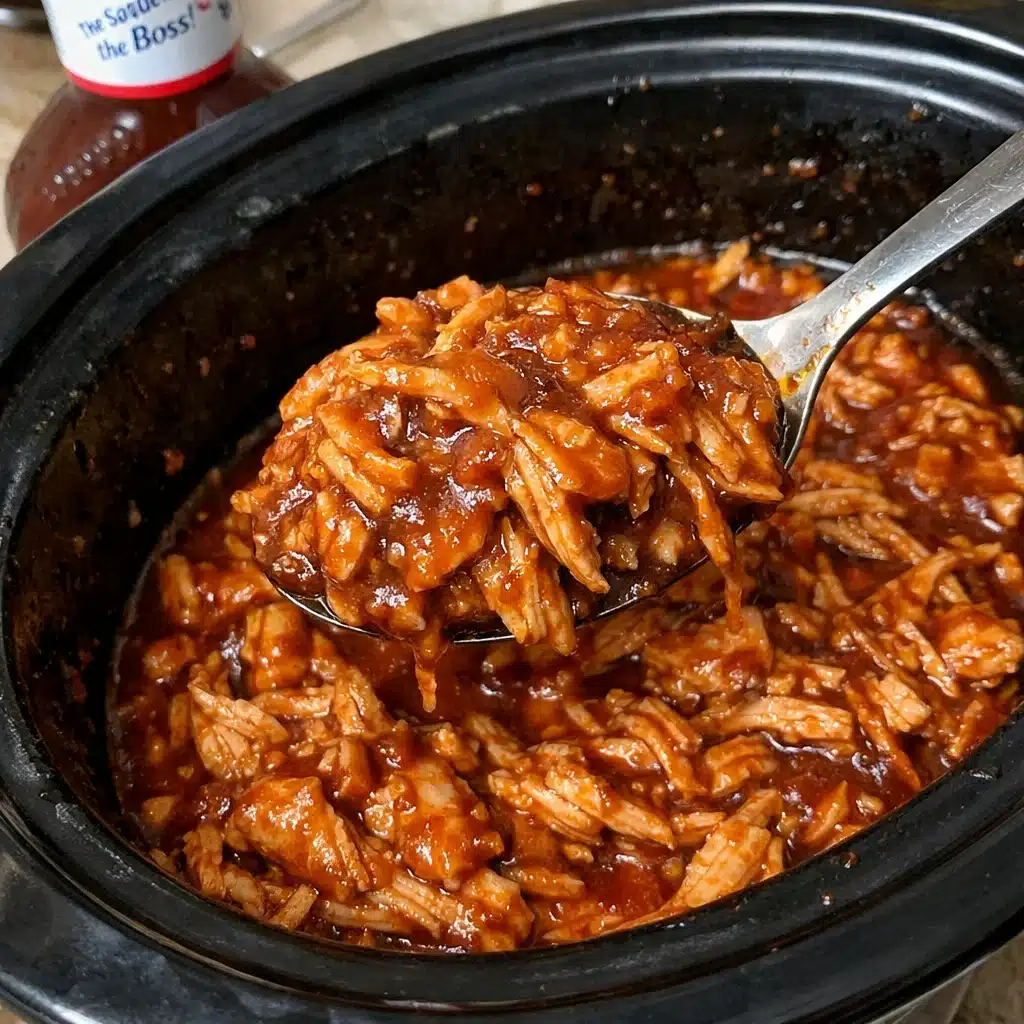 Sweet Baby Ray's Crockpot Chicken