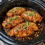 Slow Cooker Brown Sugar Garlic Chicken