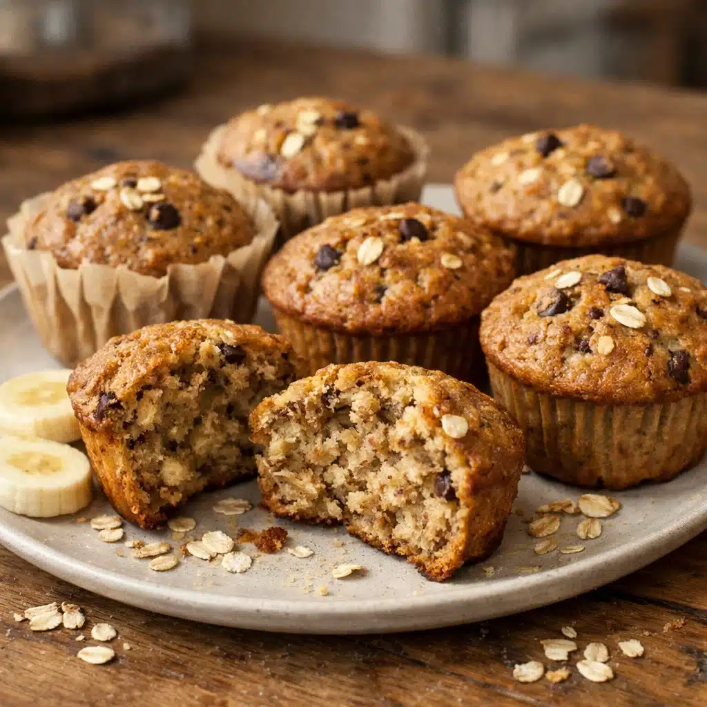 Banana Protein Muffins