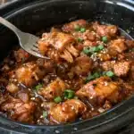 Crockpot Bourbon Chicken