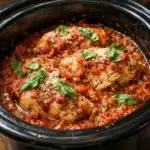 Slow Cooker Tomato Basil Chicken