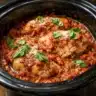 Slow Cooker Tomato Basil Chicken