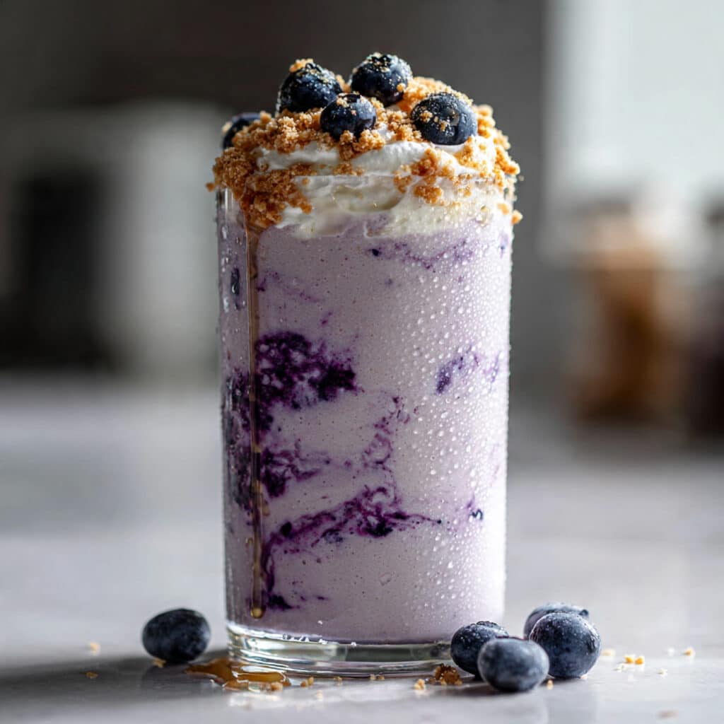 Blueberry Cheesecake Smoothie