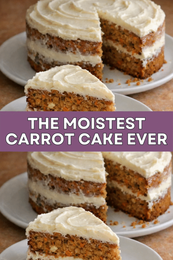 Carrot Cake with Cream Cheese Frosting