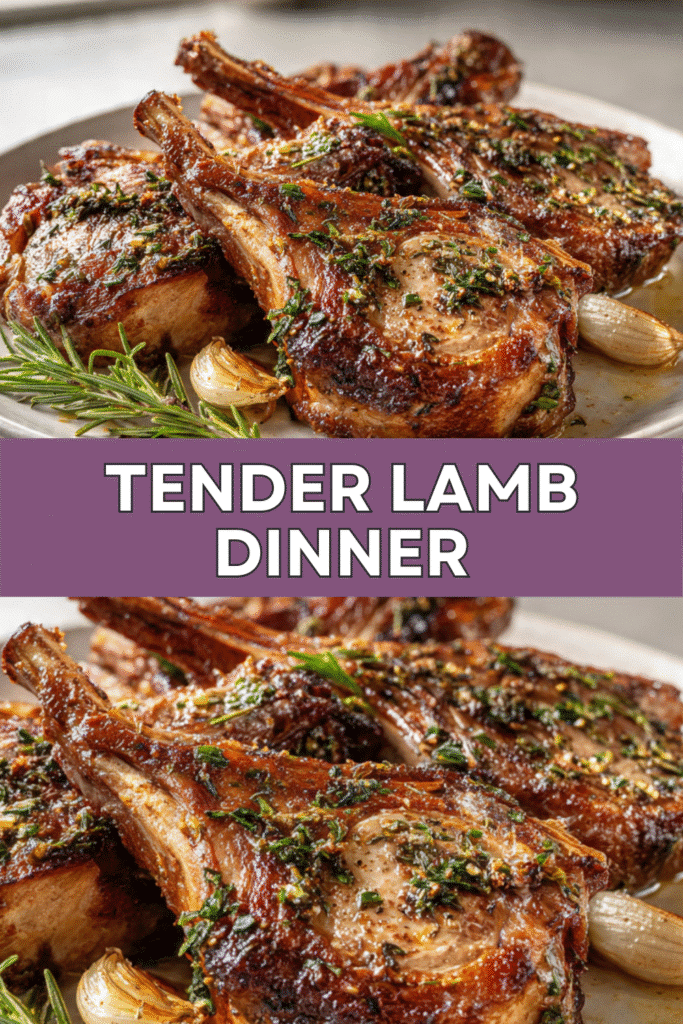 Tender Lamb Shoulder Chops