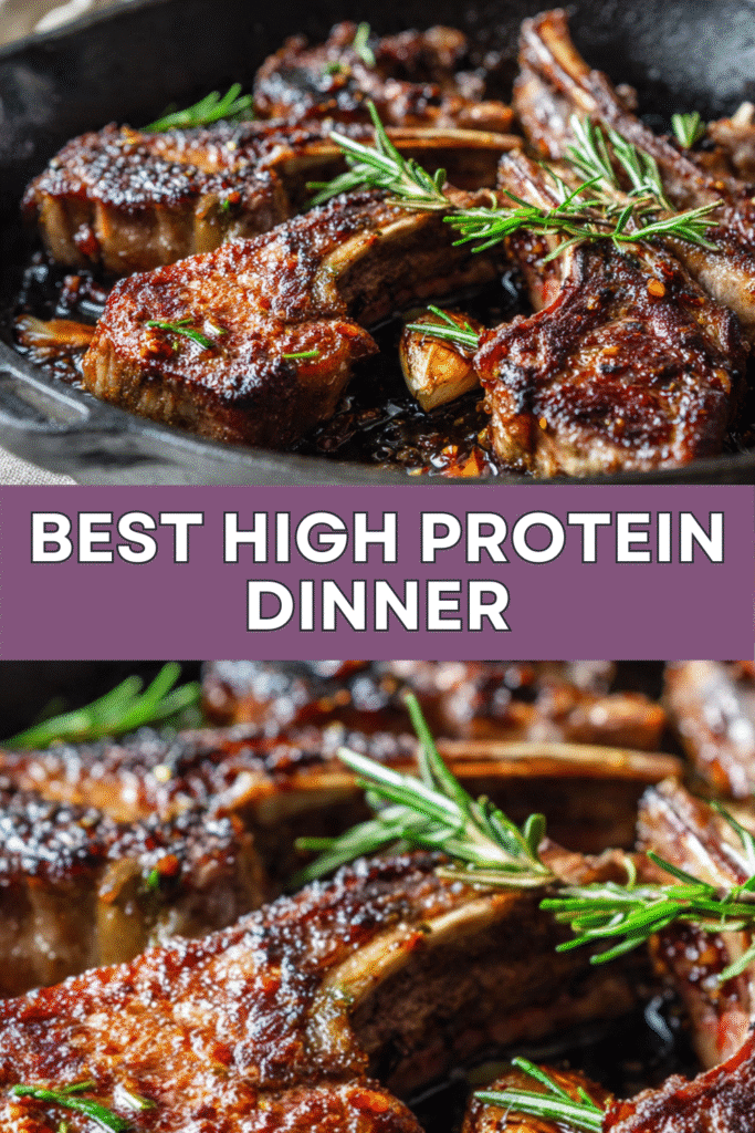 Pan Seared Lamb Chops