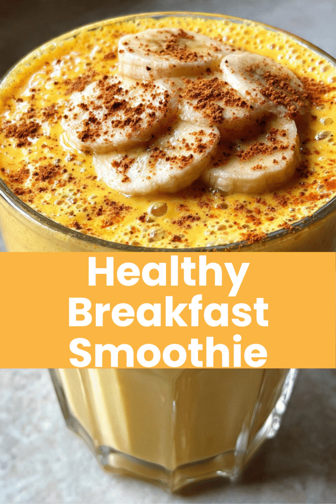 Banana Turmeric Smoothie