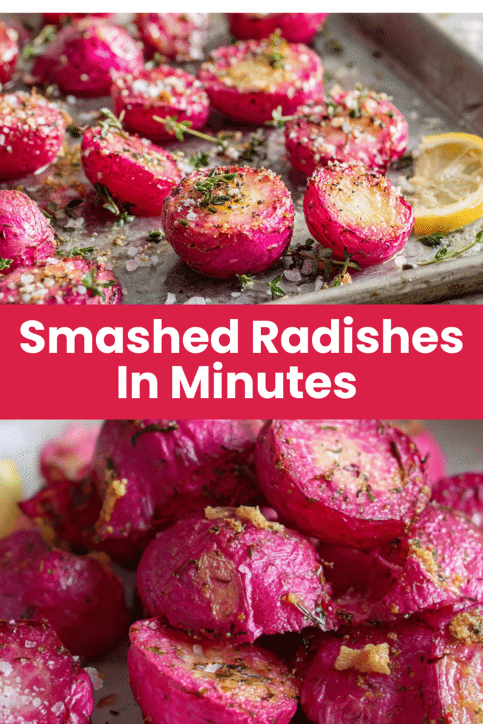 Smashed Radishes