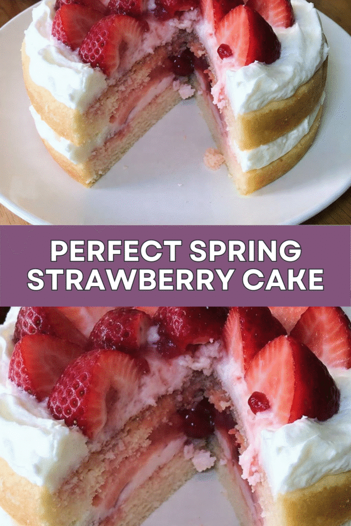 Strawberry Shortcake Cake
