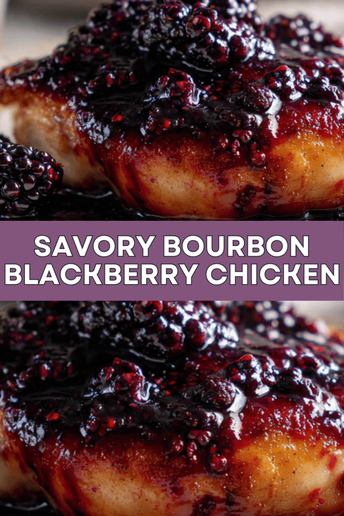Bourbon Blackberry Chicken