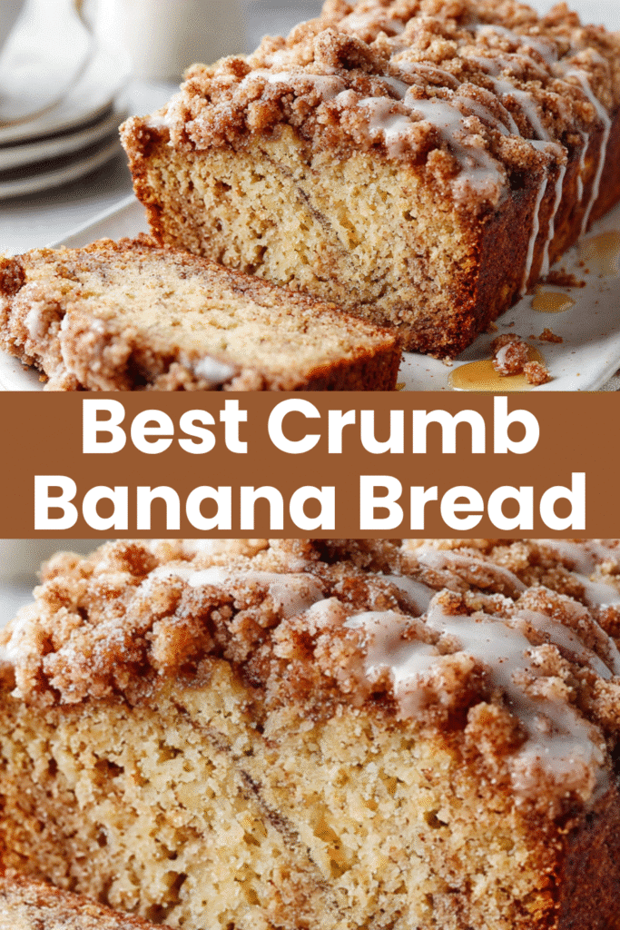 Cinnamon Crumb Banana Bread