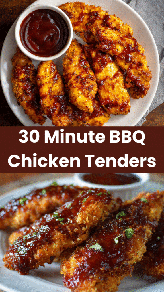 Baked BBQ Chicken Tenders