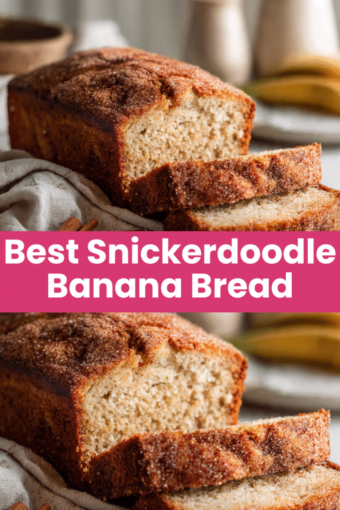 Snickerdoodle Banana Bread