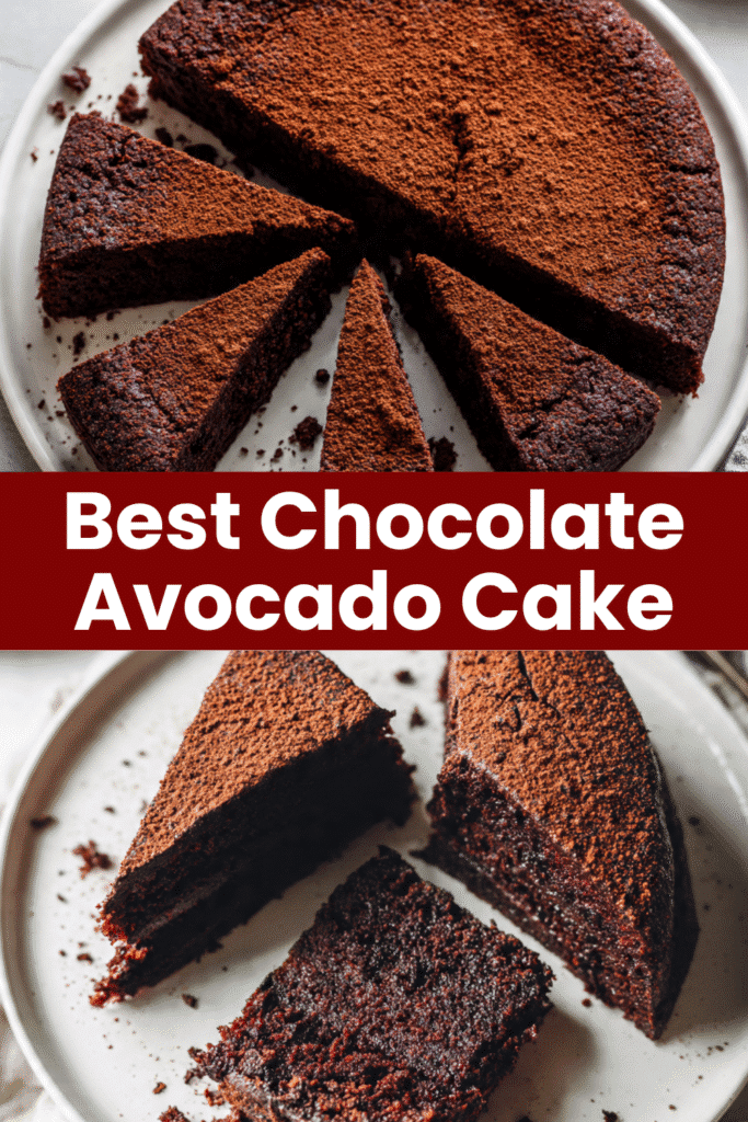 Chocolate Avocado Cake