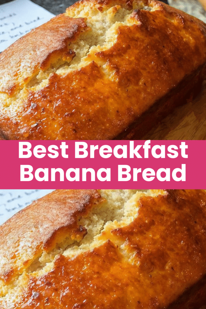 One Bowl Banana Bread