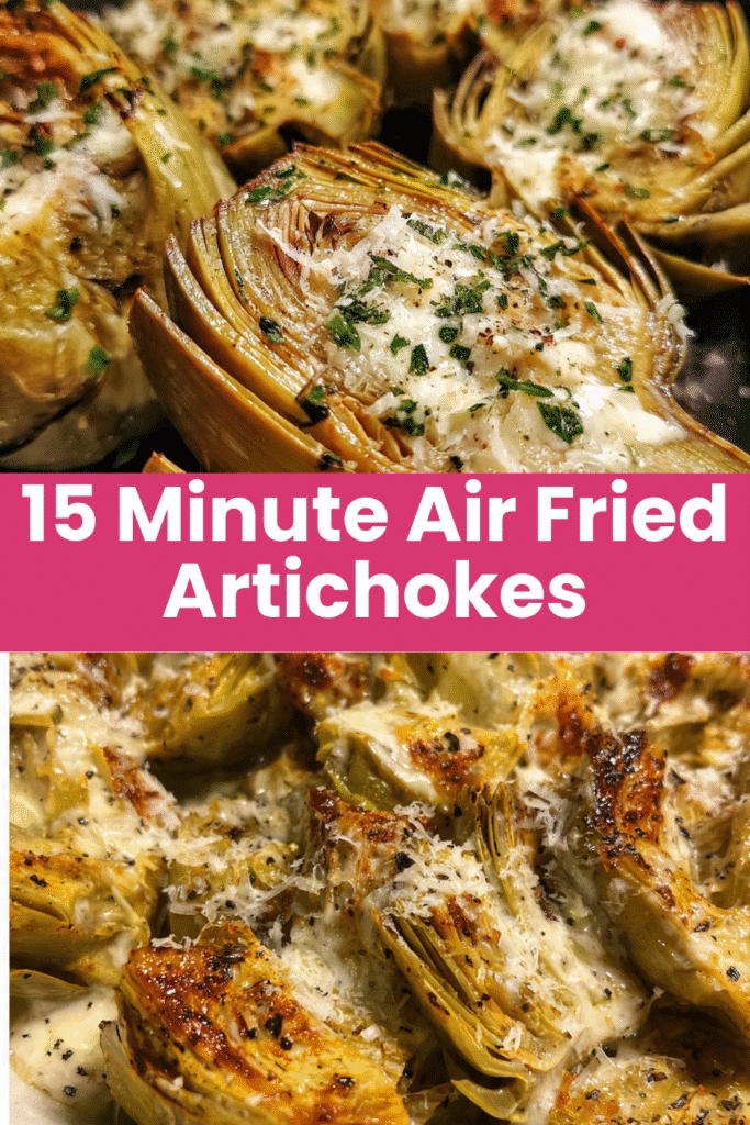 Air Fryer Artichoke Hearts with Garlic Aioli
