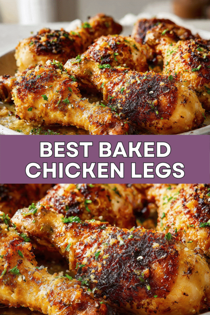 Garlic Parmesan Chicken Legs