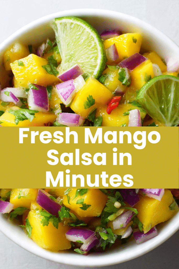Mango Salsa Recipe With Lime And Cilantro