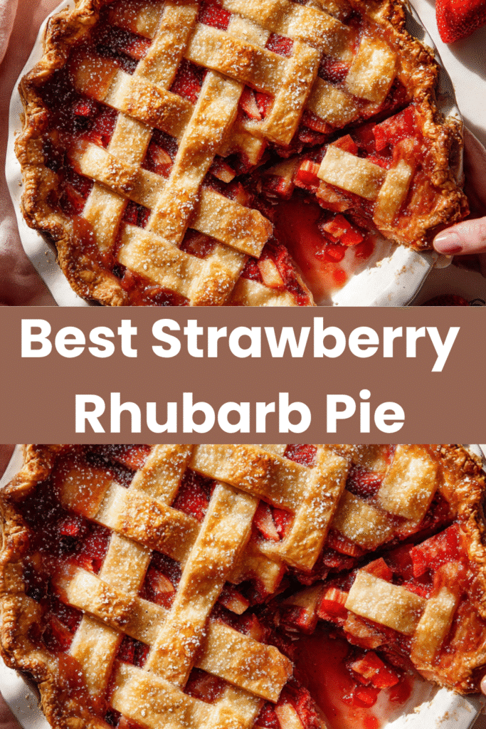 Strawberry Rhubarb Pie